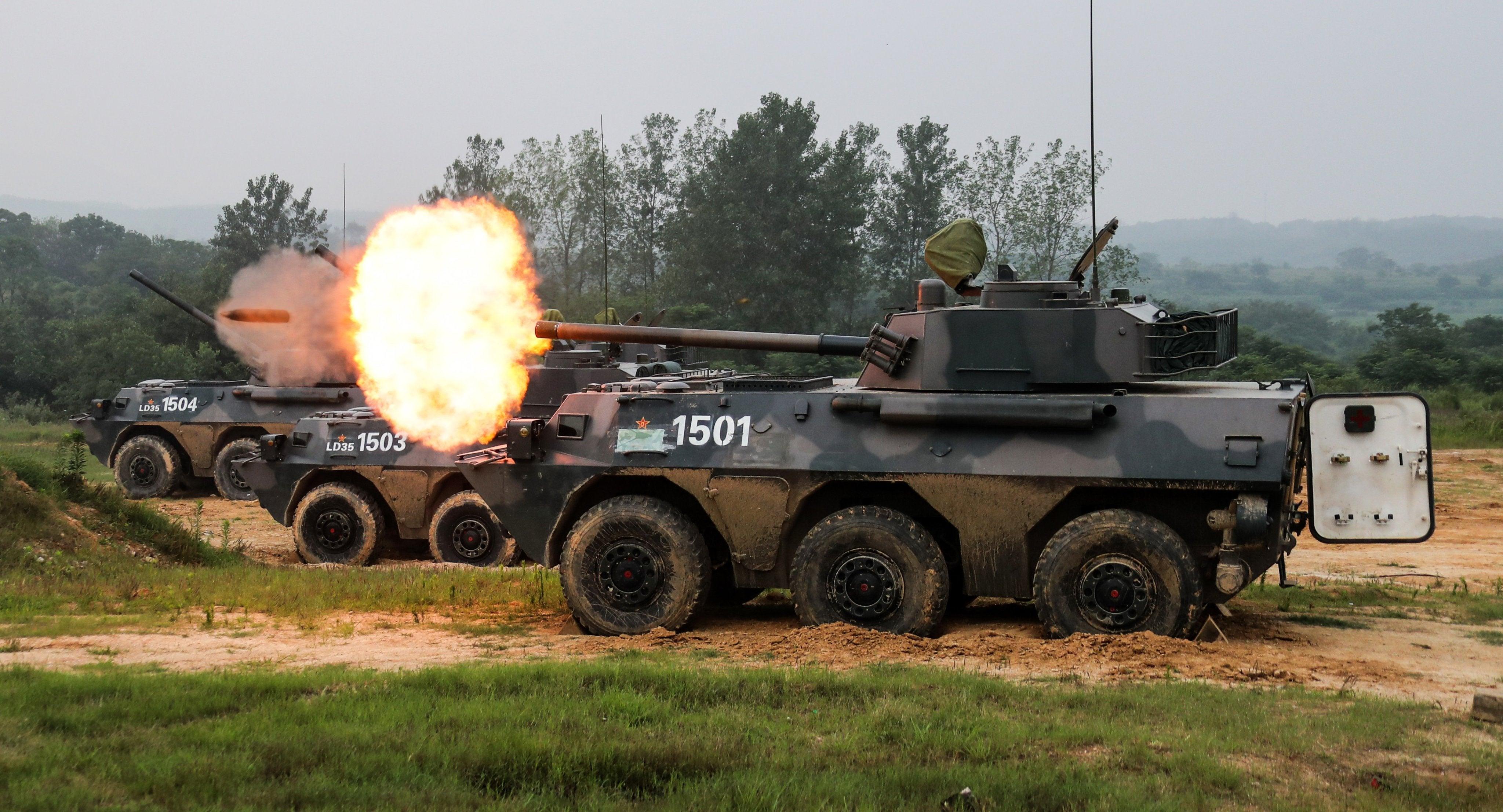 中国pla火炮口径是不是趋向统一,最终形态是不是125,和152.