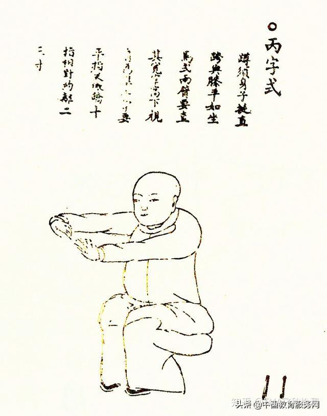 清代孤本八段锦坐立功图诀