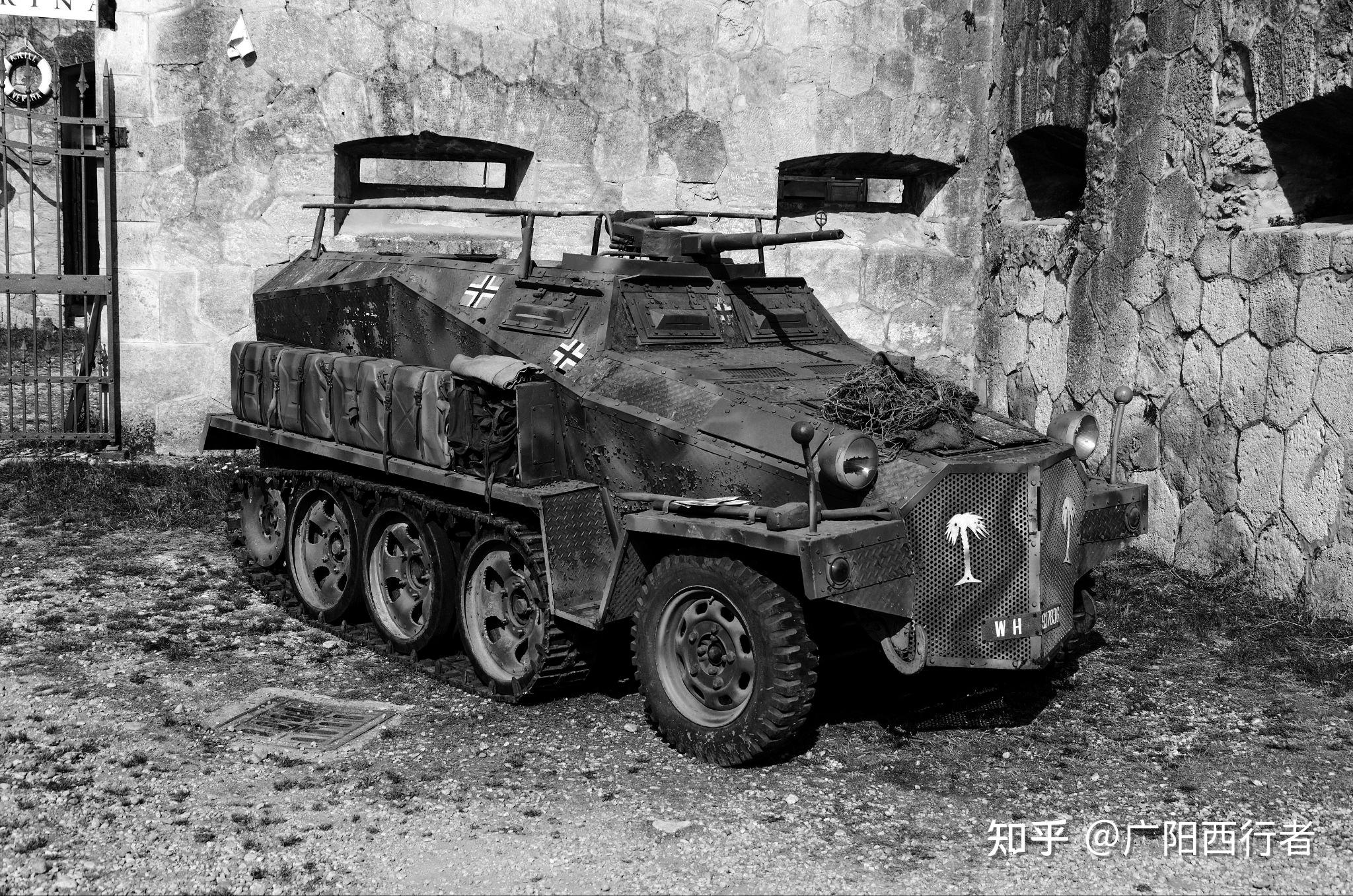 二战德国半履带装甲车图鉴一览