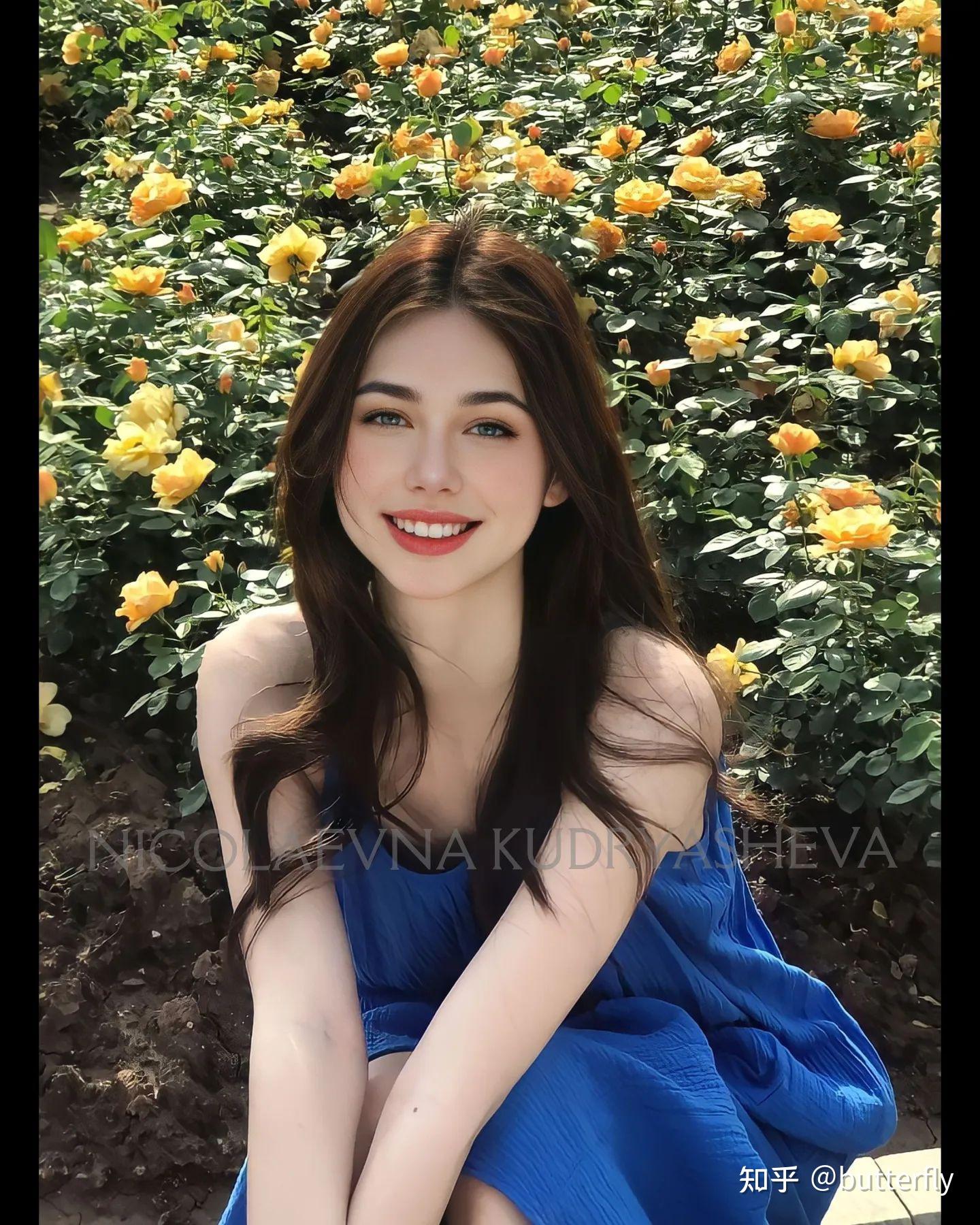 你见过最漂亮的女生长什么样?