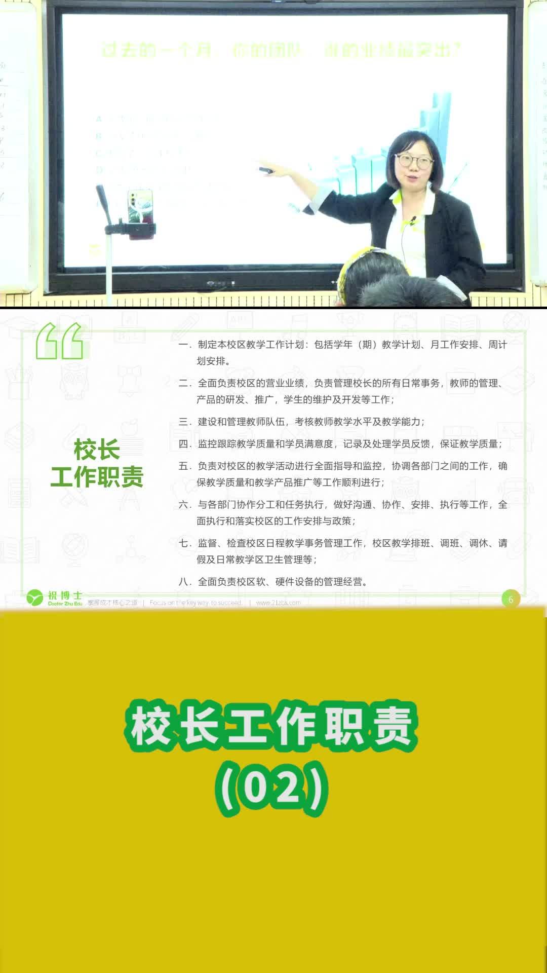 课外辅导机构校长工作职责