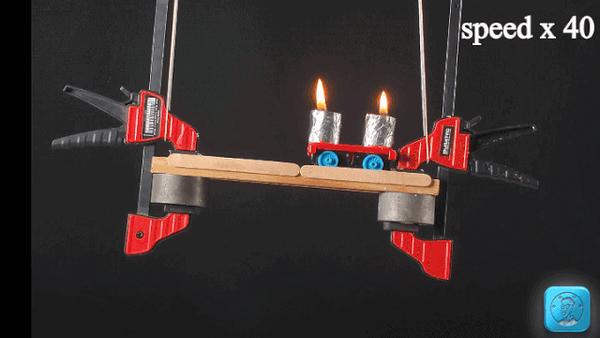 无法继续跳跃/如果下跳时的动能太小/双金属片会被磁铁吸回去/无法掉