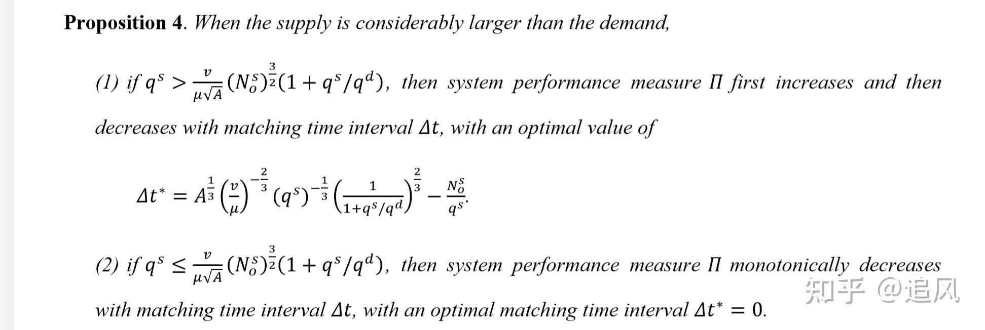 Optimizing matching time interval and matching radius in ondemand ride