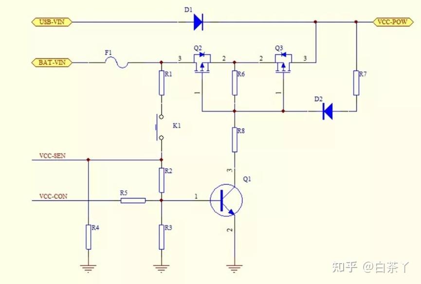 USB与电池供电切换电路设计 - 知乎