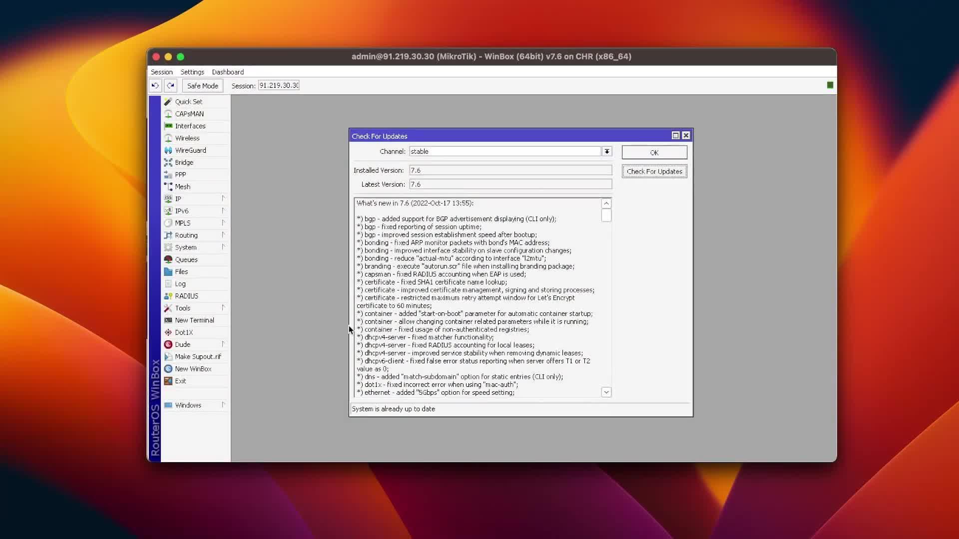  mikrotik routeros docker 