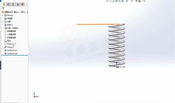 使用SOLIDWORKS制作可伸缩弹簧 - 知乎