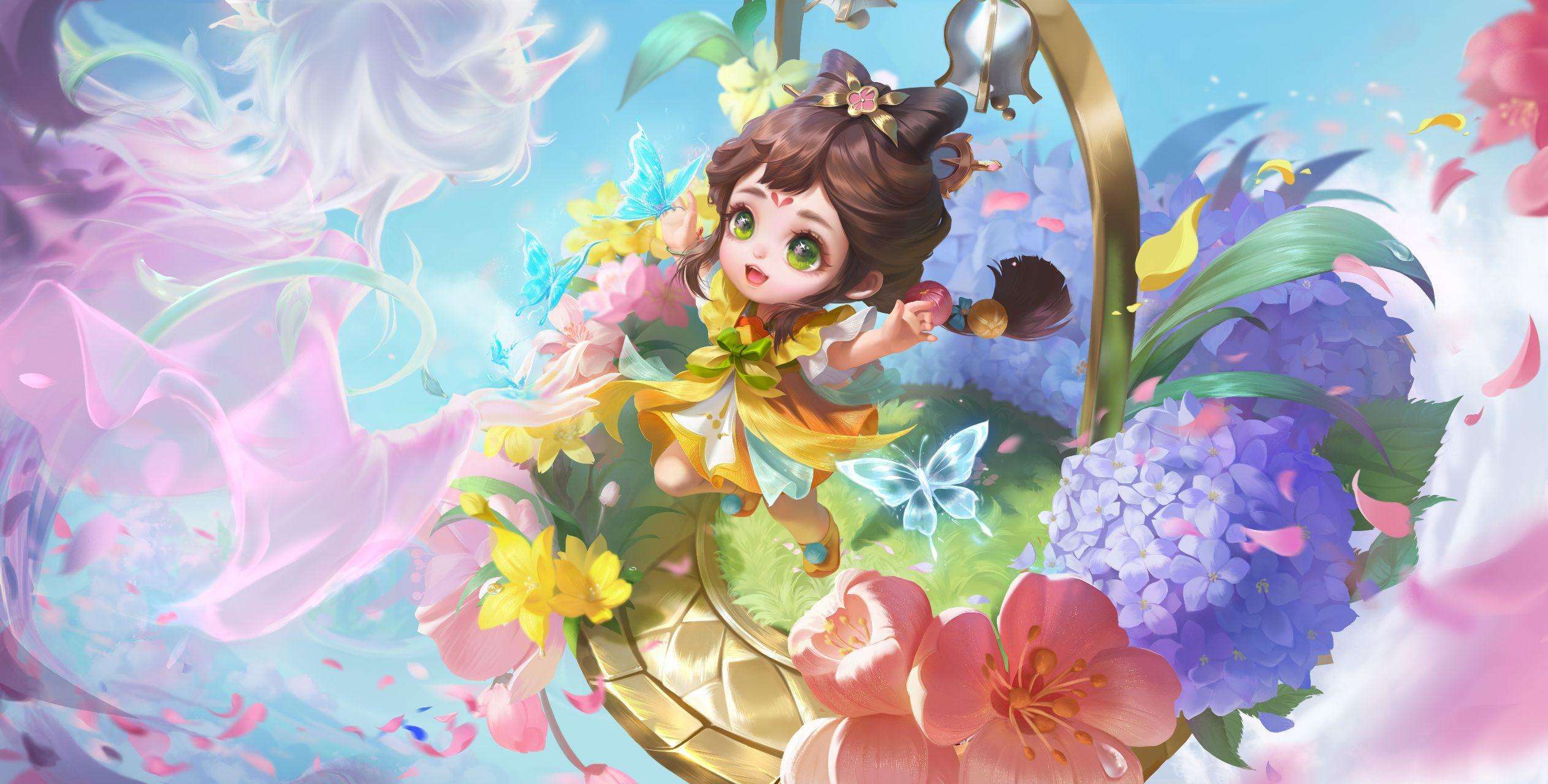 如何评价《王者荣耀》蔡文姬皮肤「花朝如约」? - 知乎