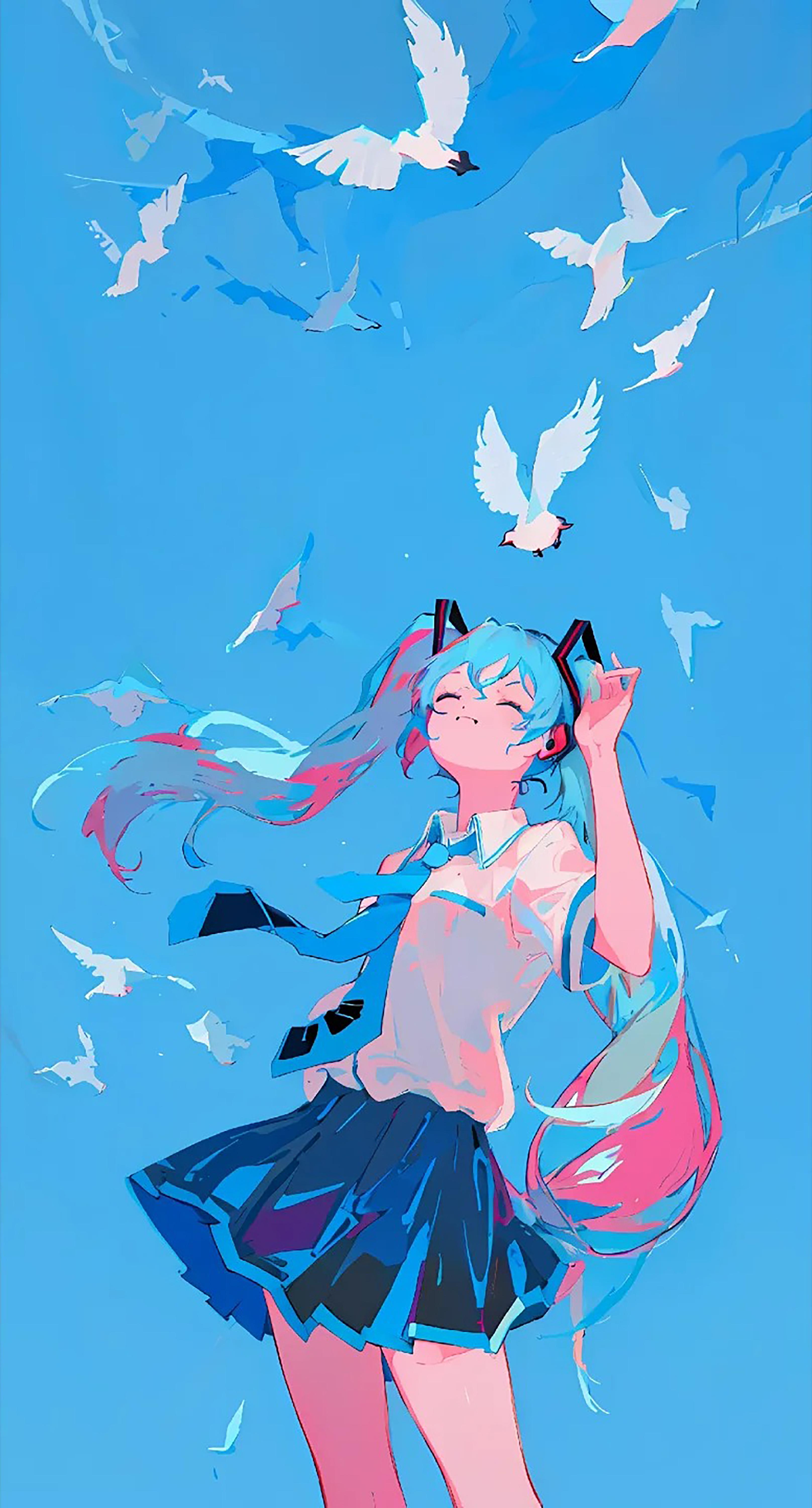 手机/电脑壁纸丨初音未来