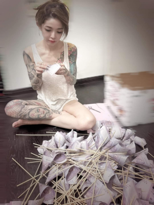 纹身女神kinki ryusaki卢凯琪出轨神棍kelvin ong ong