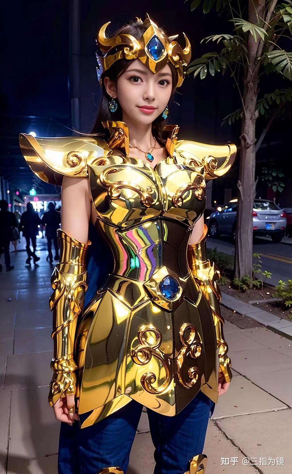 ai真人版狮子座女圣斗士cosplay - 知乎