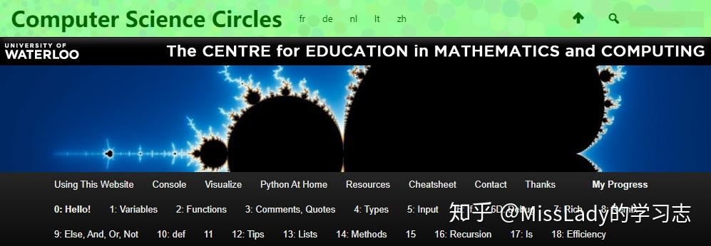 1.Python_Computer Science Circles简介 - 知乎
