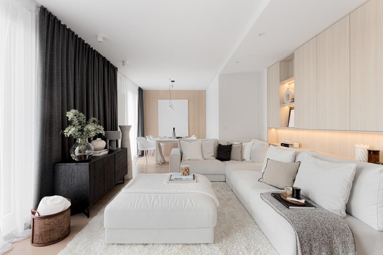 102平白色极简设计回归生活的纯真