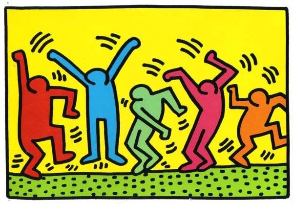 Keith Haring 街头上的符号大师- 知乎