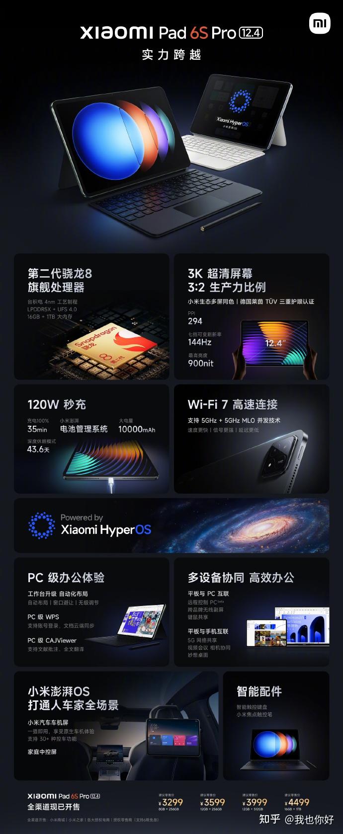 小米14ultra正式发布华为pocket2折叠屏新机正式发布小米平板6spro