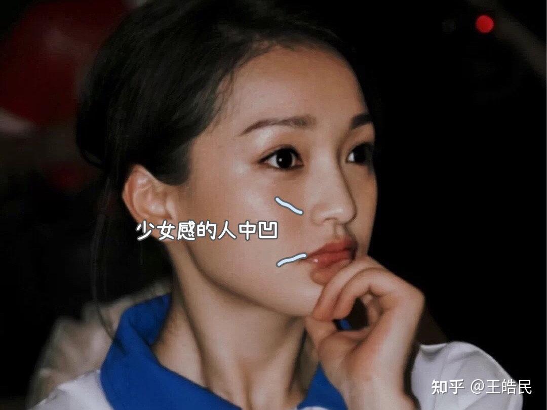 我觉得想要m唇好看,一定要有人中凹和人中脊.