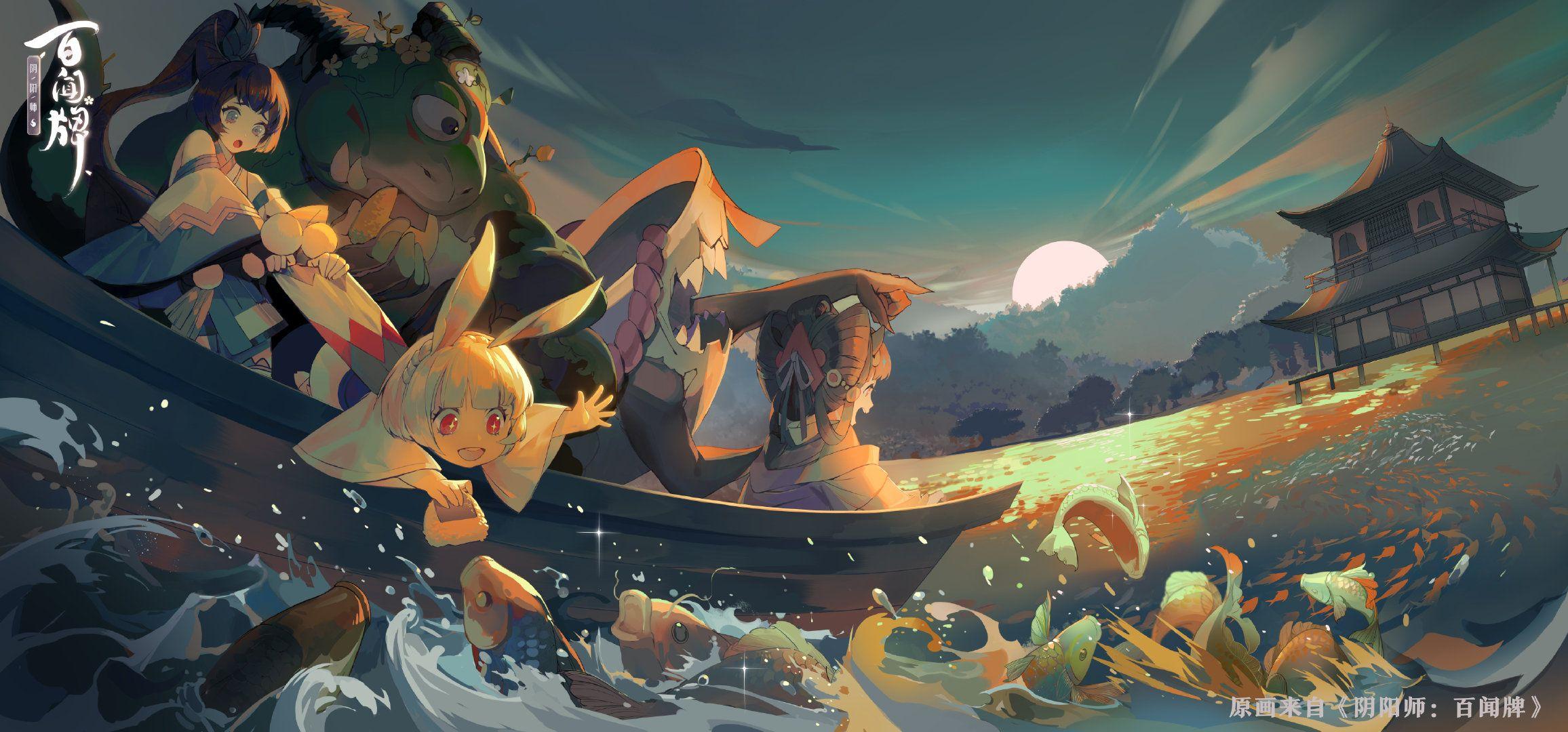 哪位大佬有qq空间好看的二次元背景图?