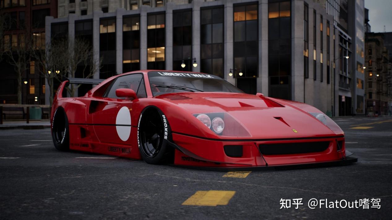市值千万的经典超跑也能改？日本LBWK打造法拉利F40宽体套件！ - 知乎
