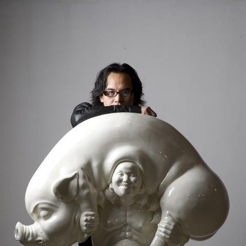 自在FUN合作艺术家陈文令丨奇特的“物神”与远逝的风景 - 知乎