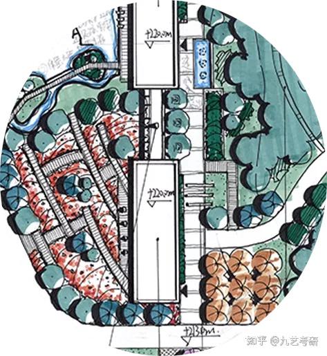 真題解析瀋陽建築大學2015年風景園林考研快題解析