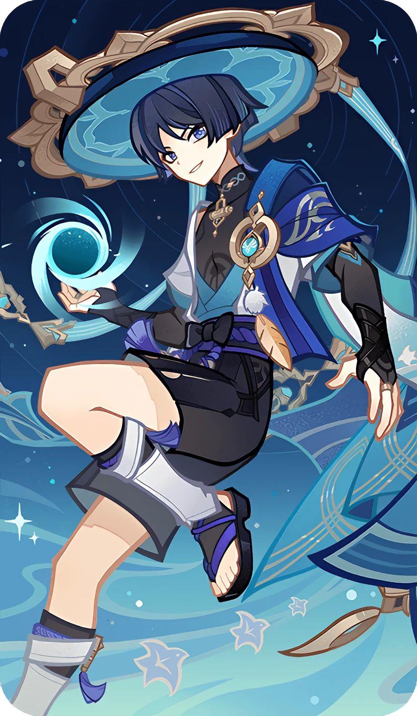 原神流浪者散兵图片壁纸