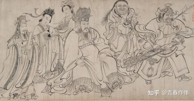 "画圣"——吴道子的《送子天王图》欣赏