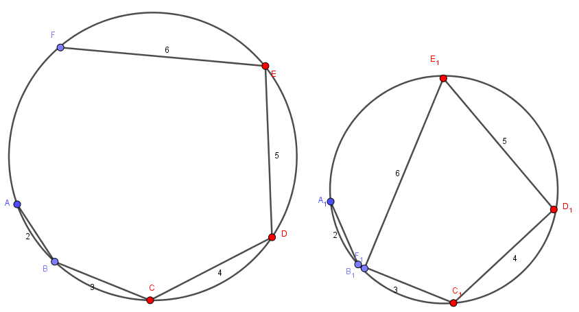 一个凸五边形中已知五条边边长如何求其最大面积