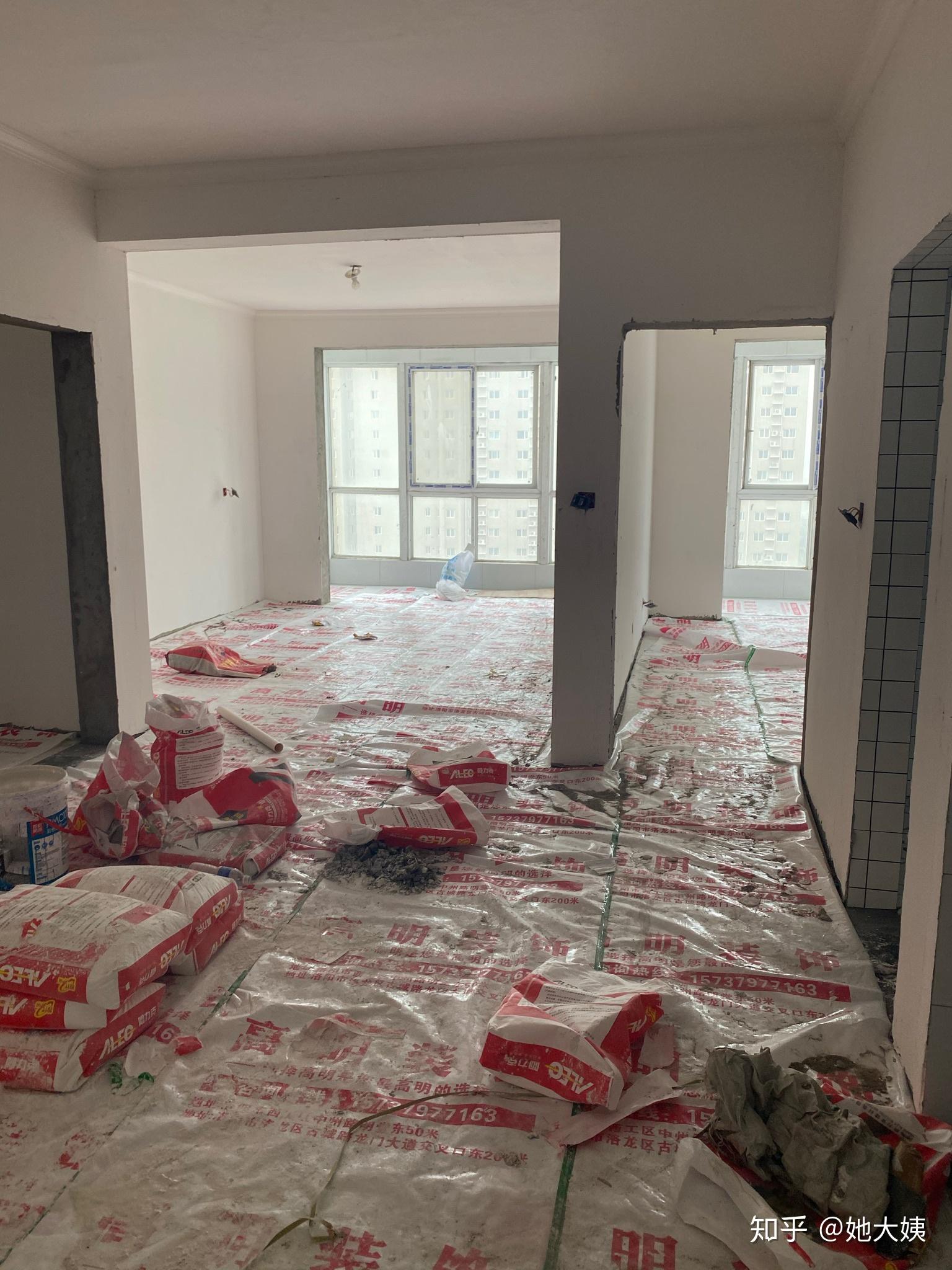 装修日记11-批墙(俗称刮腻子)