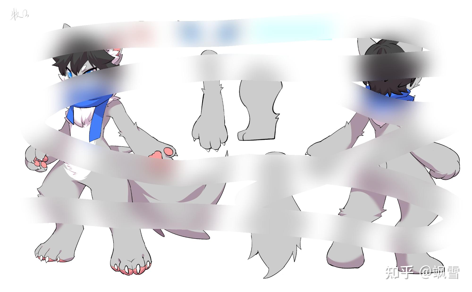 兽装三视图怎么弄? - 知乎