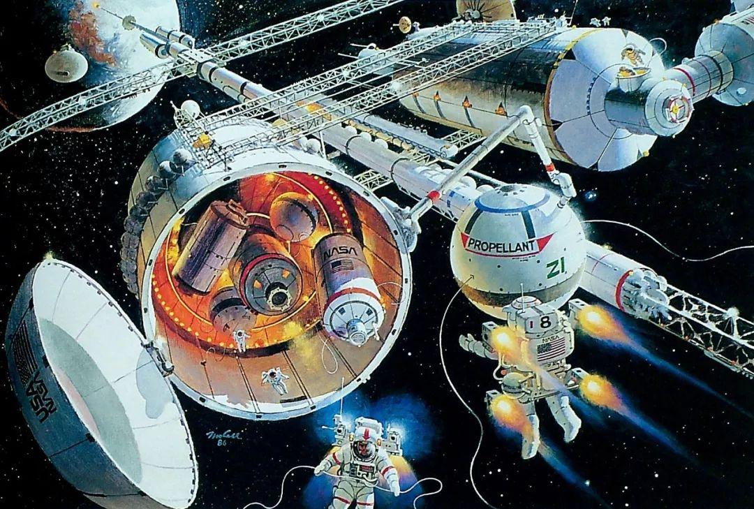 NASA御用插画师，太空科幻艺术家Robert Theodore McCall - 知乎