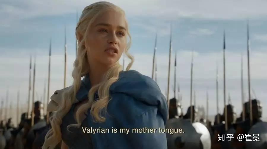 of thrones里面的人造语言high valyrian