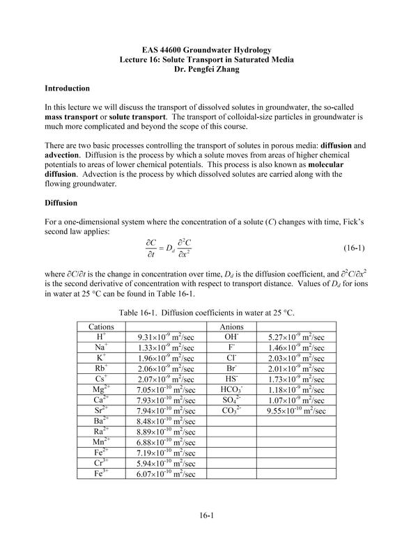 扩散(diffusion)和弥散(dispersion)有什么区别?插图3 扩散(diffusion)和弥散(dispersion)有什么区别?插图3