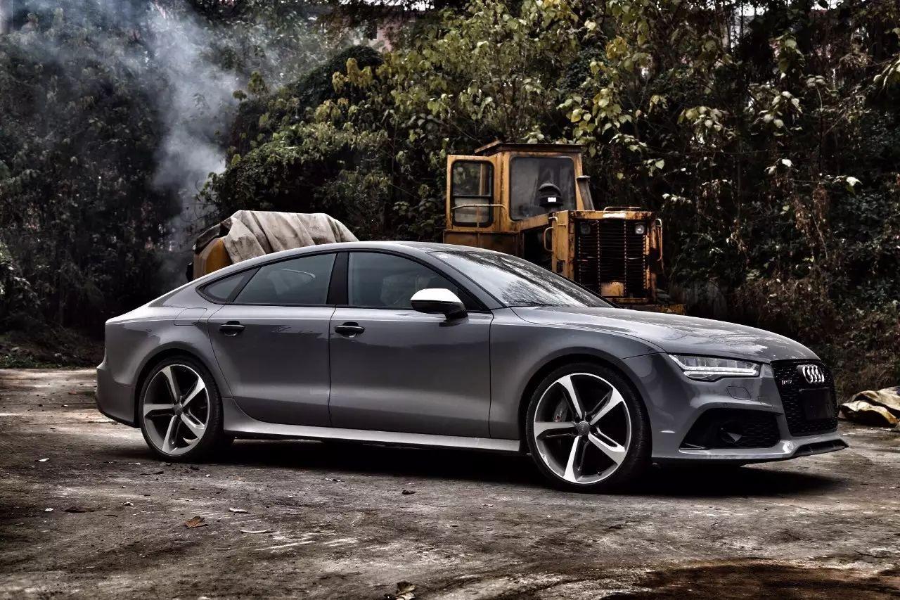 西装暴徒水泥灰audirs7sportback丨玩车志