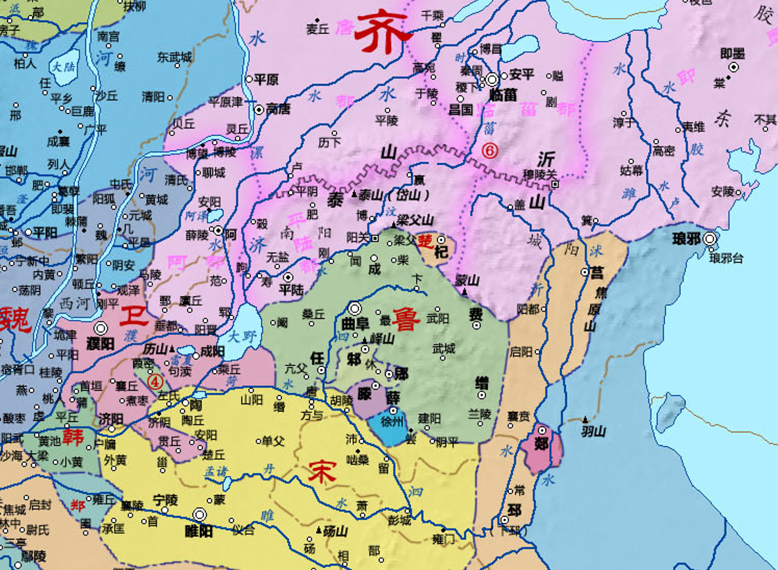 为啥齐国离鲁国和泗上诸国那么近却不灭而是距离远的楚国灭了他们呢