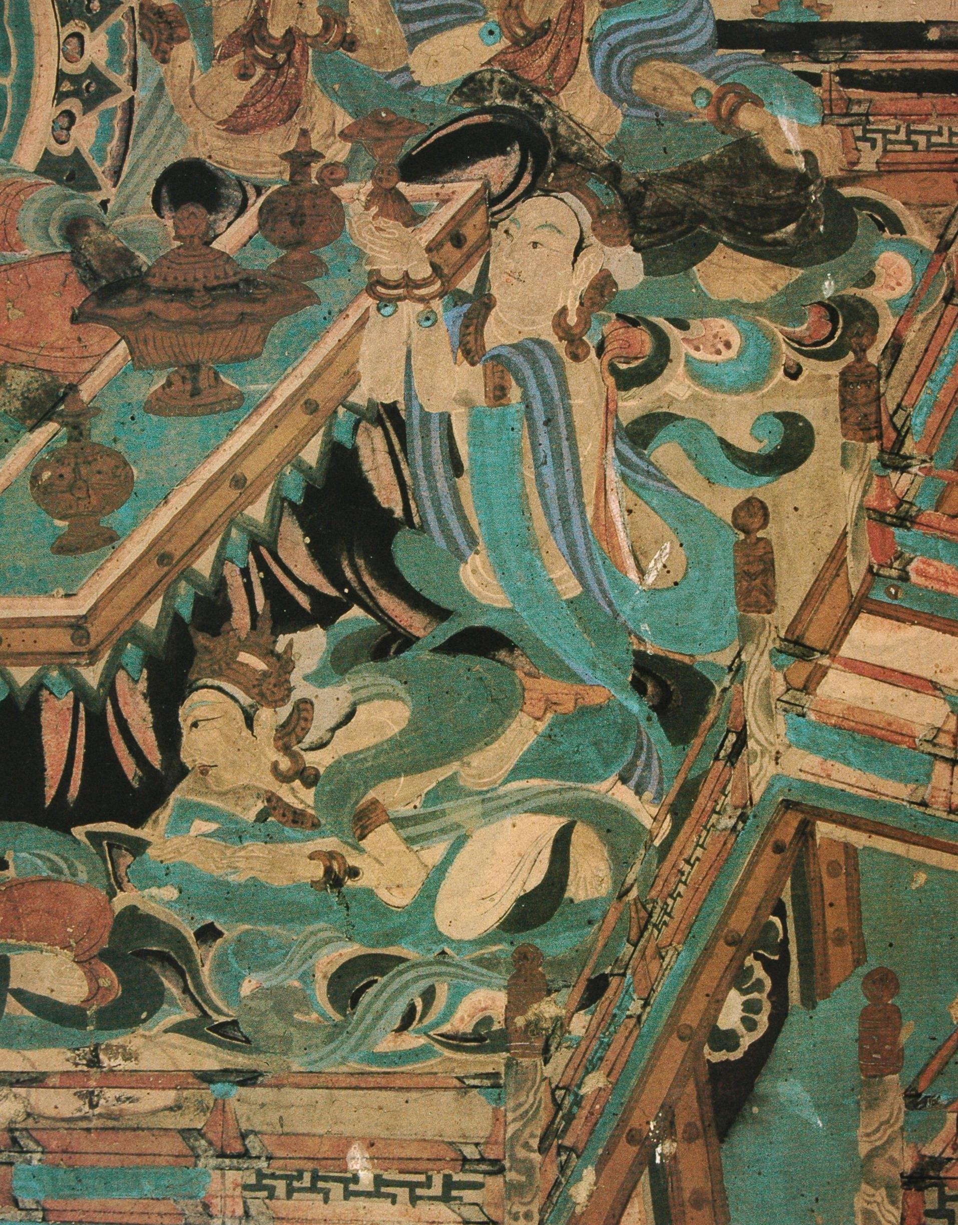 【神游千年，大美敦煌】晚唐-12窟-四壁三铺加屏风画，堂堂大观【高清大图200多幅】 - 知乎