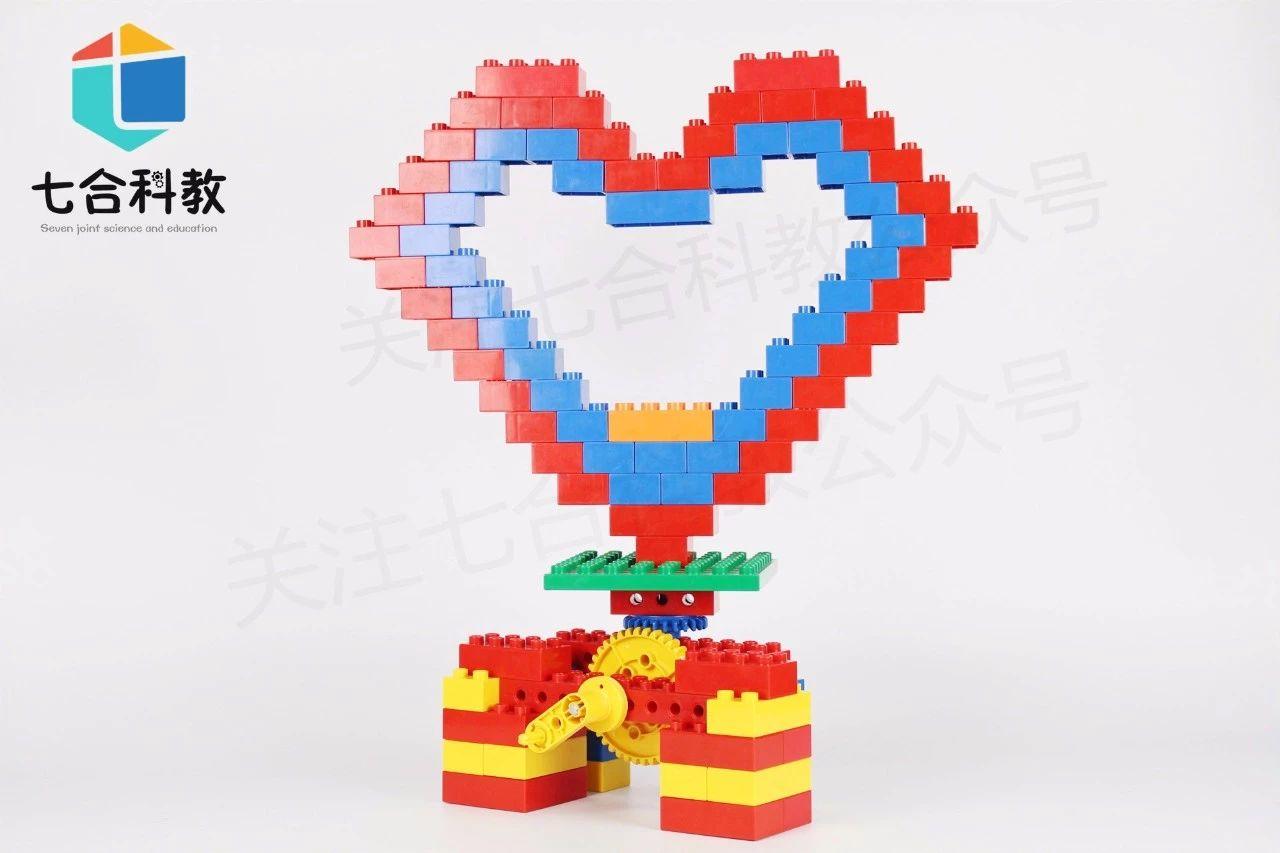 乐高创意作品母亲节快乐