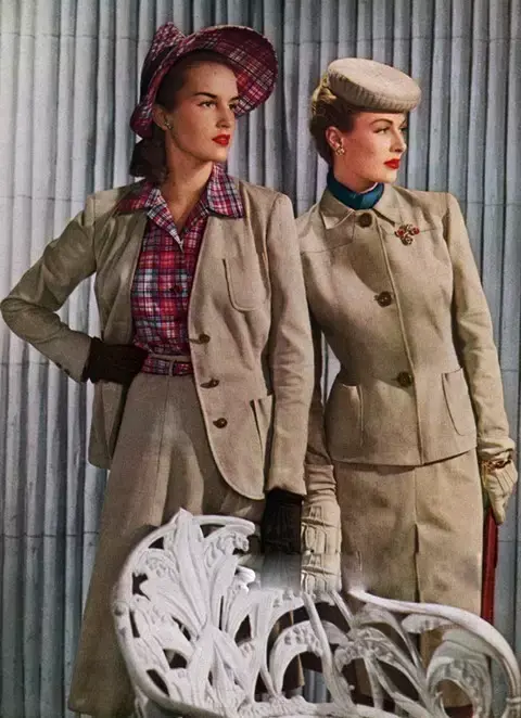 怎样塑造40年代的复古风格40年代的时尚元素都有哪些