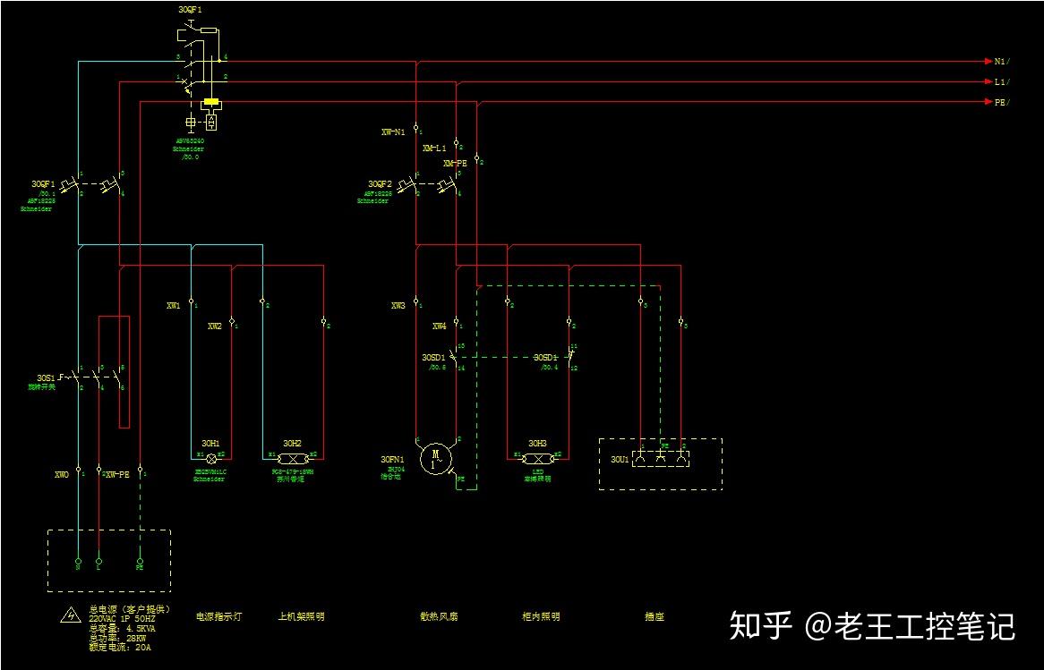 eplan电气图实例电源回路3