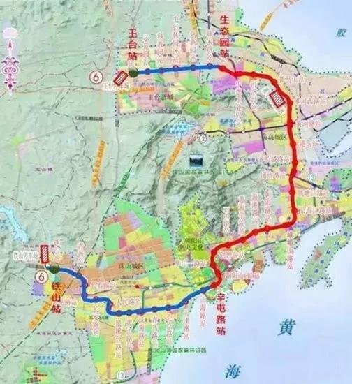 青島地鐵6號線一期計劃2024年底通車運營