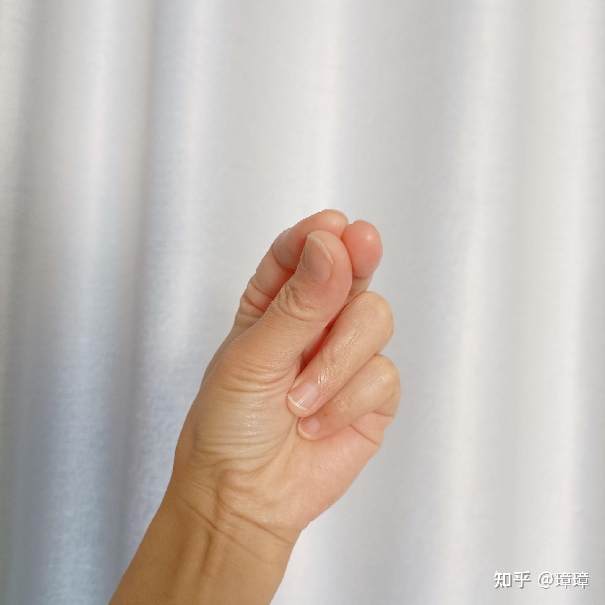 今天教大家1-10手势 - 知乎