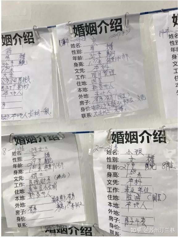 苏州最神秘的线下相亲角桂花公园