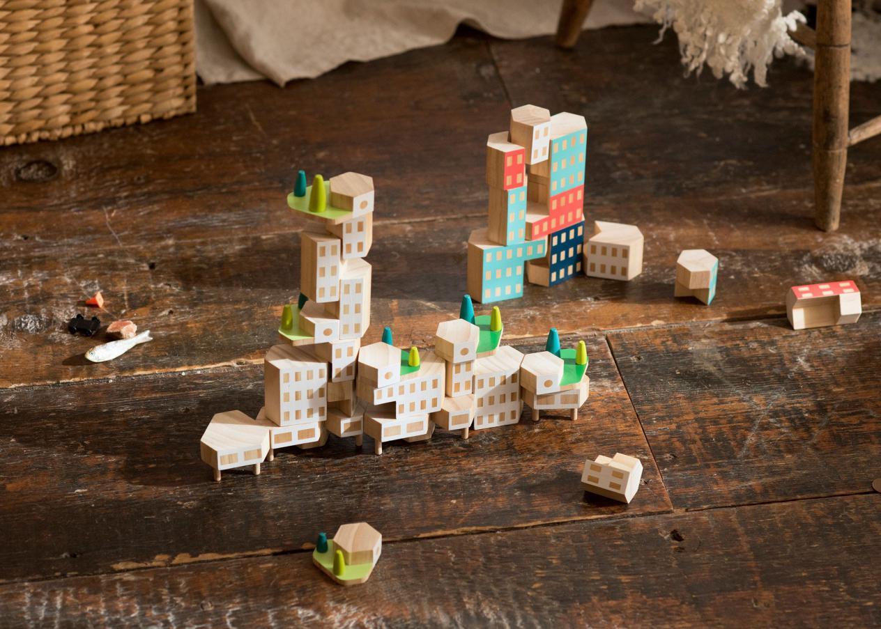 areaware的益智玩具:看看人家的美学教育(积木篇)