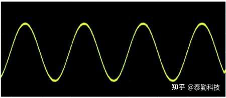 示波器方波波形图图片