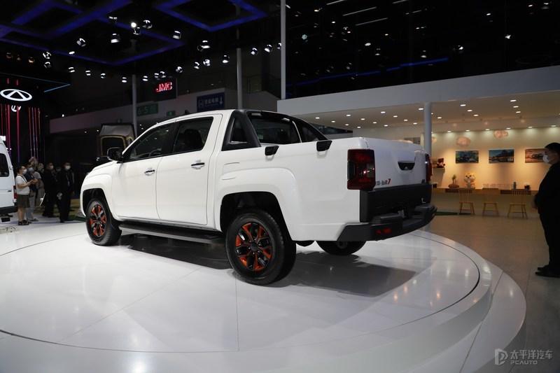 2021成都车展新款江铃域虎7亮相