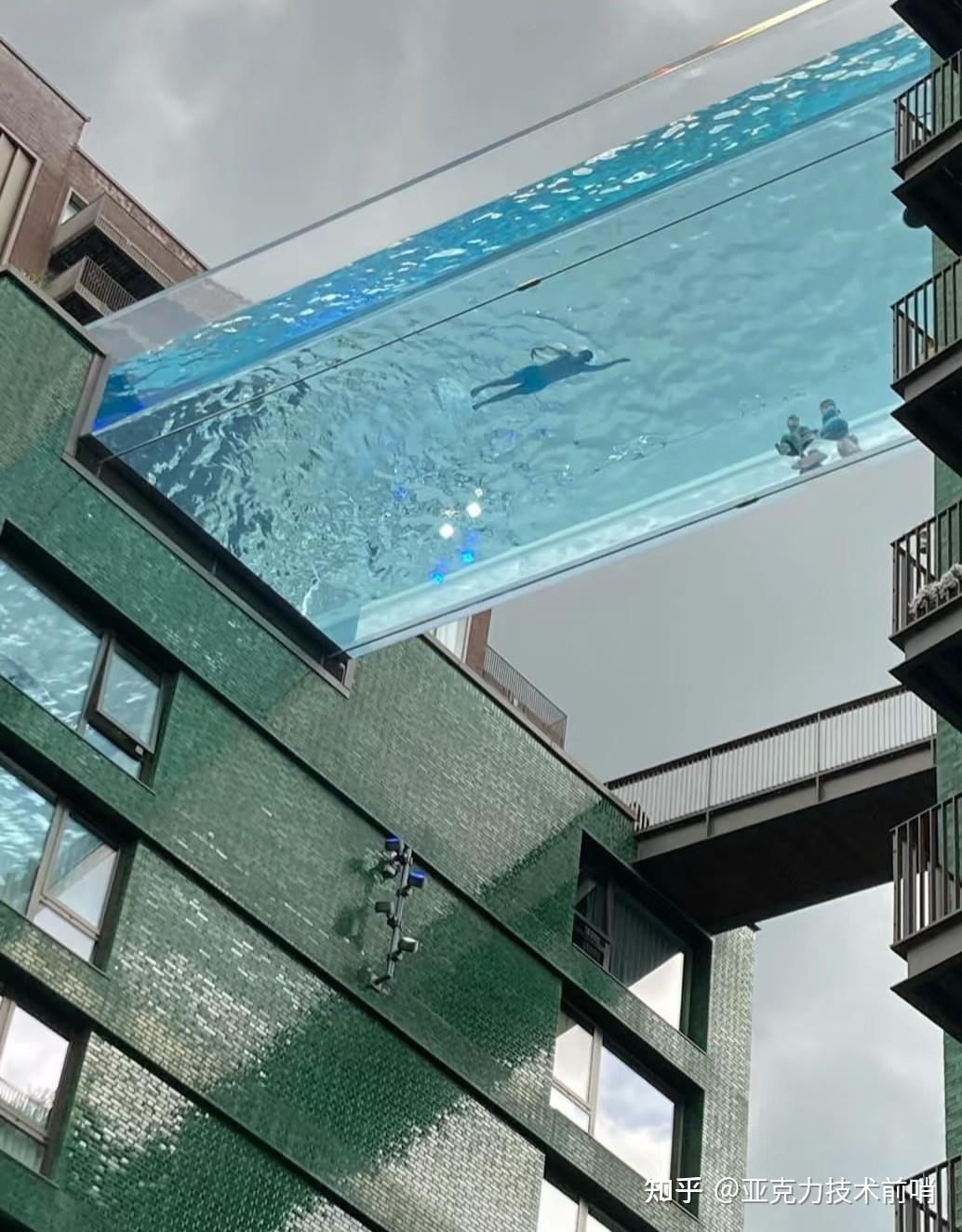 悬空泳池:百米高空透明泳池如何用亚克力厚板创造建筑奇迹? - 知乎