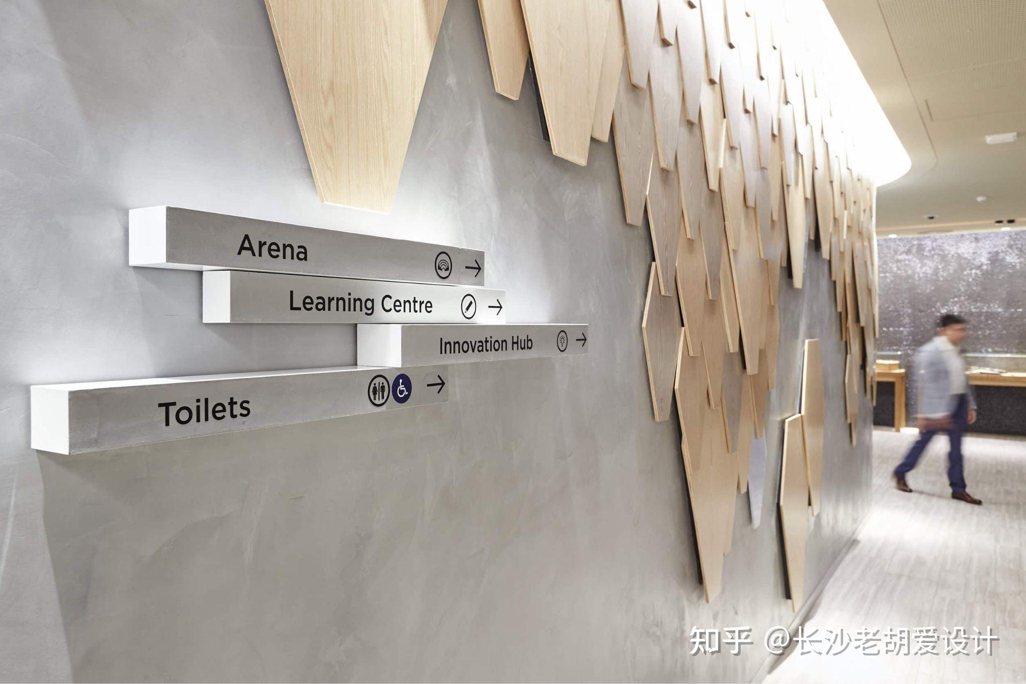 办公楼大堂导视设计分享