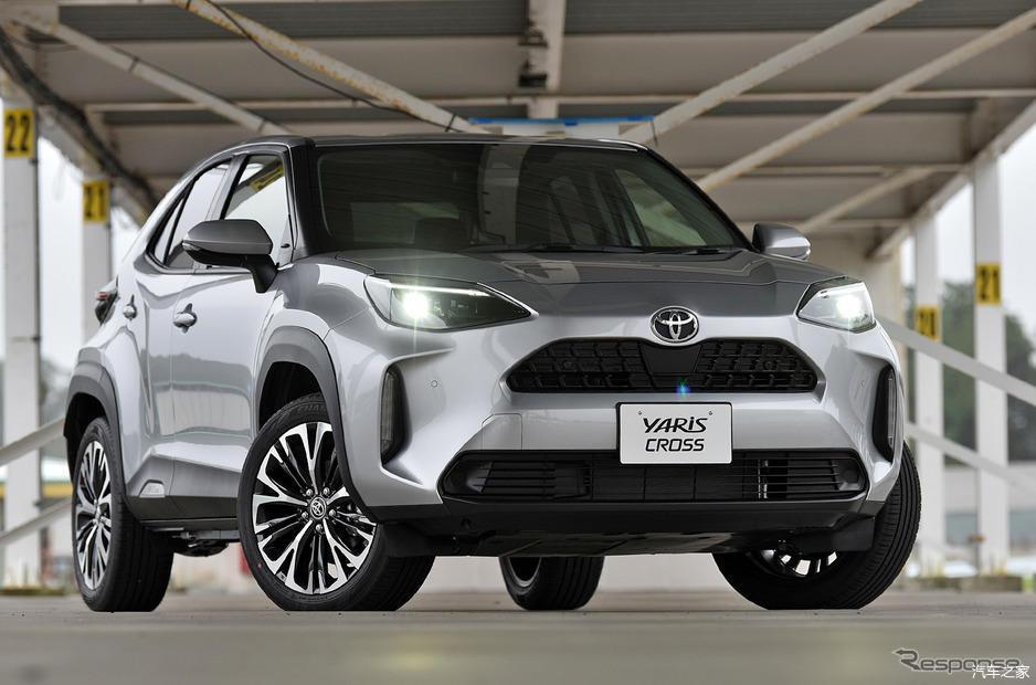 近日,有外媒发布了一组雅力士跨界suv(toyota yaris kroth)的实拍图片