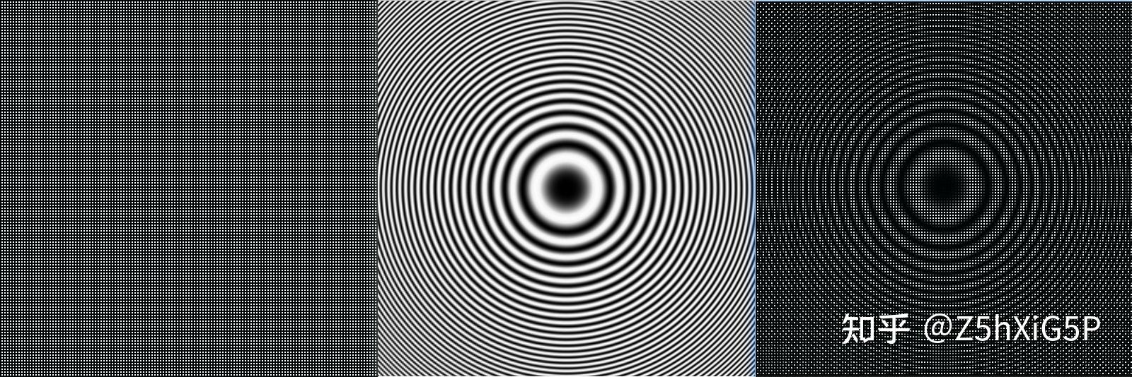 为什么我看牛顿环干涉条纹会有若影若现的小环,这是什么原理?