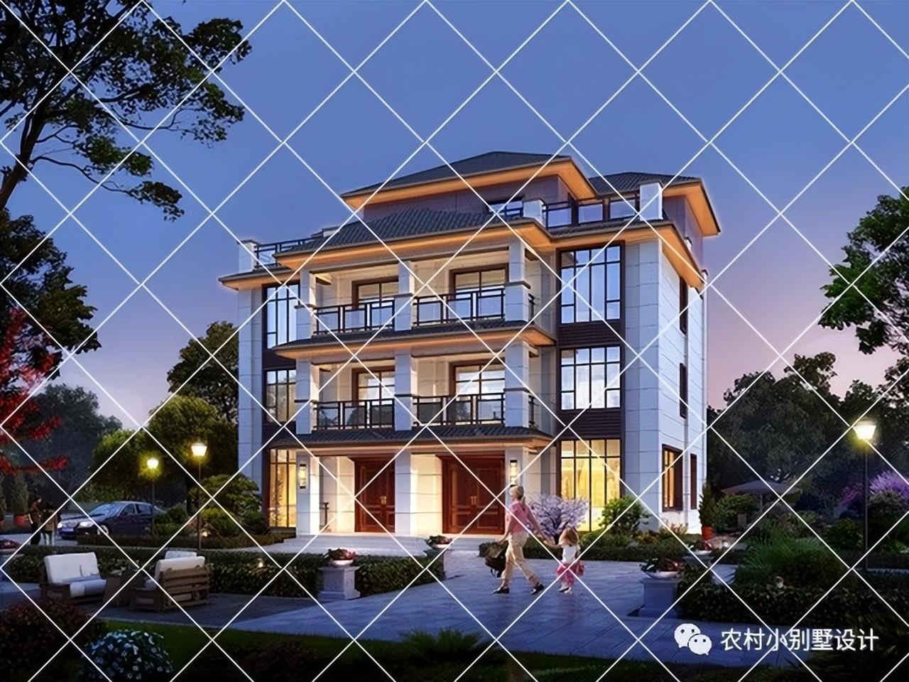 兄弟双拼别墅怎么建比较划算,24套农村双拼自建房别墅省钱又有面子 - 知乎