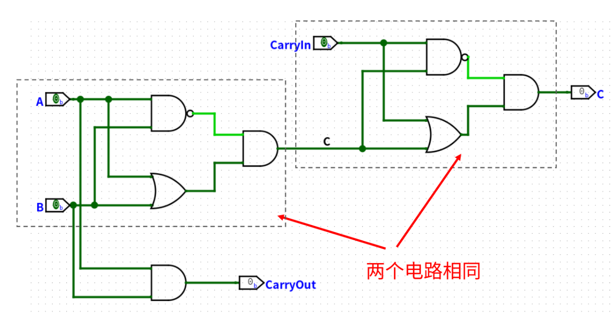 简单加法器电路图图片