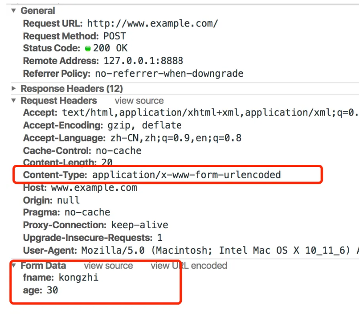 ajax-content-type-json-form-data-xml